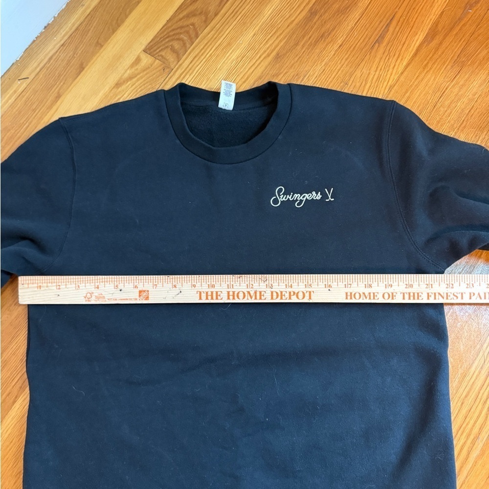 Straight Down Swingers Golf Club Logo Men’s Crew Sweatshirt Blue Medium - Picture 6 of 7